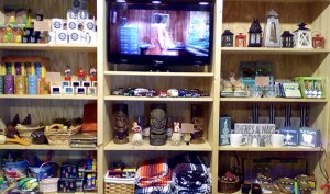 Photo of Alki Surf Shop wall, shot with the Kindle Fire HD