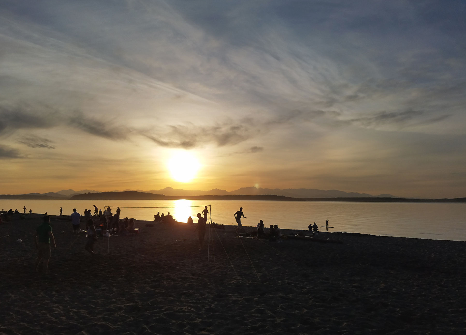 Alki Beach Sunset © terri nakamura - small