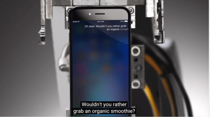 Siri and Liam commercial