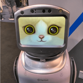 Kitty Robot at CES2018 © terrinakamura